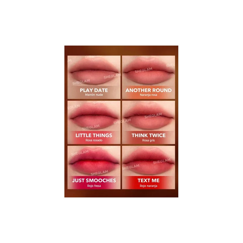 Sheglam Soft Haze Lip Blur Labial Líquido Mate Text Me
