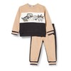 Chicco Boys Sweatshirt & Long Pants T-Shirt, Natural, Medium