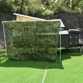 Tongcamo Camouflage Net Sun Protection Camouflage Net Privacy Screen Hunting Home Garden Camping Net Camouflage Party Decoration