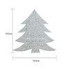 MKISHINE Christmas Decoration Cutlery Bag Table Decoration Felt Christmas Tree