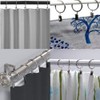 RuishiLinh 20 Pcs Curtain Clips Rustproof Metal Curtain Rings with