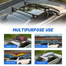 KEEPDSGN For Honda Civic Sedan 54"  Roof Rack Cross Bars Cargo Luggage Bike Carrier