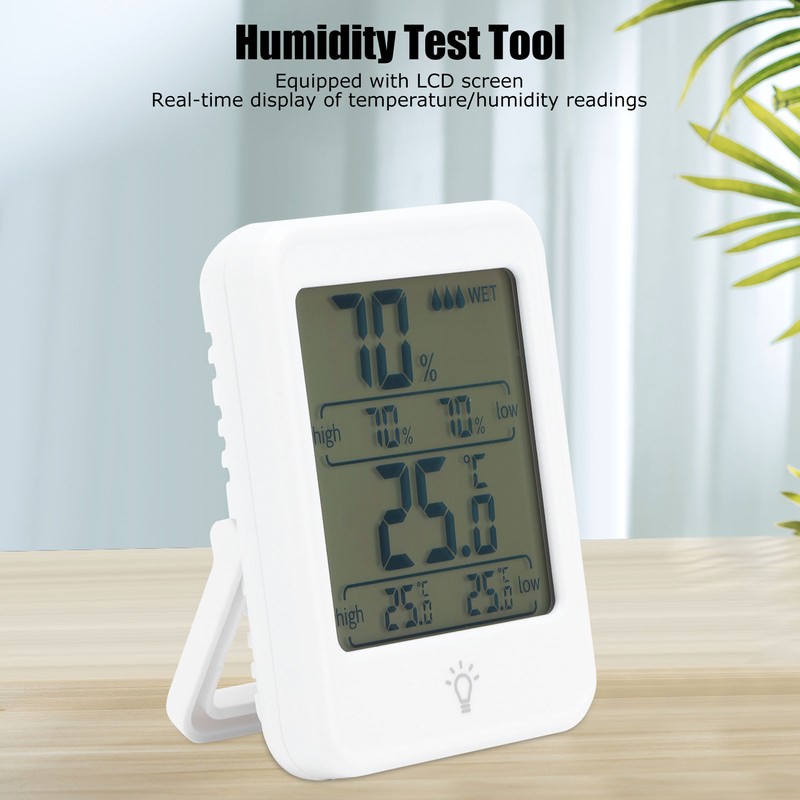 MC41 Thermometer Hygrometer Digital Temperature Humidity Meter Tester with LCD