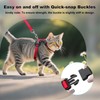 Plutus Pet Adjustable Cat Harness and Leash Set, Quick Release,