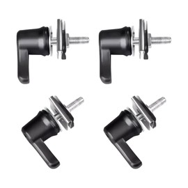 XLTOK Saddlebag Mounting Hardware Theft Deterrent System Lock Fit For Harley Touring Road Street Glide Electra Glide Ultra Classic Street Glide Road King Ultra Limited 1993-2024(Black)