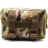 Multicam Camouflage Tactical MOLLE Pouch Waist Pack EDC Organiser Medic