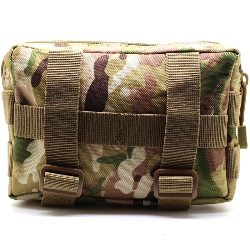 Multicam Camouflage Tactical MOLLE Pouch Waist Pack EDC Organiser Medic
