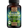 Spirulina Chlorella Tablets Organic 6000 mg per Daily Dose I