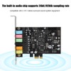 1 pcs PCI-E 7.1 HiFI High Fidelity 8 Track Internal
