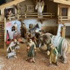 FADEDA Donkey for carts, height: 8 cm, hand-painted, detailed nativity