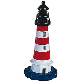Nauticalia Lighthouse, red/White, 20cm