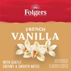 Folgers French Vanilla Flavored Coffee, 72 Keurig K-Cup Pods (Packaging