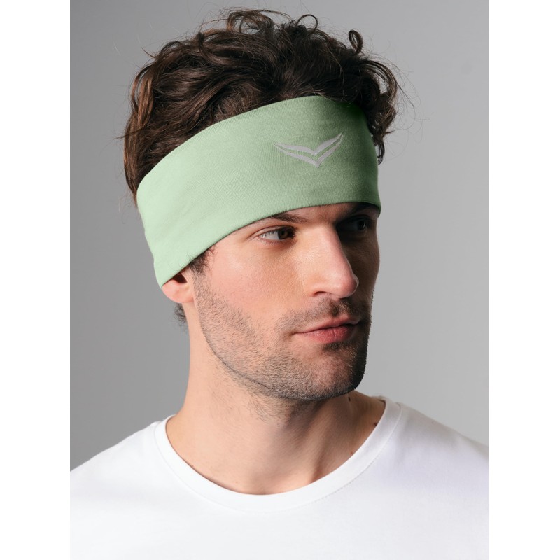 Trigema Men's Headband, Green Tea