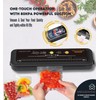 MegaWise Vacuum Sealer Machine | 80kPa Suction Power| Bags and