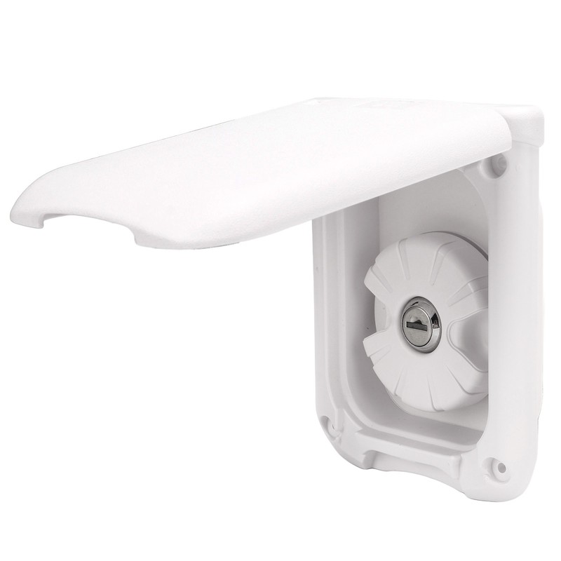 RV Gravity Fresh Water Fill Hatch Inlet with Keys Square