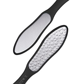 BEZOX Professional Foot File(1 Piece) - Double Sided Foot Scraper Rasp - Foot Dead Skin, Corn, Callus Remover Tool - W/Cloth Bag