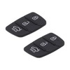 Set of 2 3-button car remote control key fob keypads