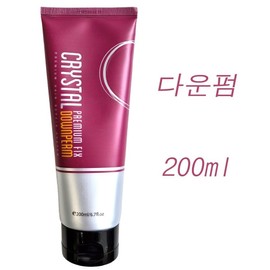 Crystal Premium Fix Down Perm Side Hair Men's Self Hair, 1 pc, 200ml / 크리스탈 프리미엄 픽스 다운펌 옆머리 남자 셀프 헤어, 1개, 200ml