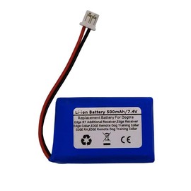 Starnovo 500mAh 7.4V BP74RE Battery for Dogtr a Edge RT Additional Receiver, Edge Receiver, Edge Collar, Edge Remote Dog Training Collar, Edge RX