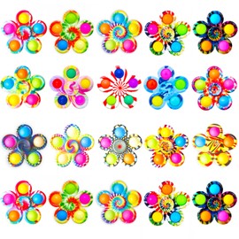 LGQSETSAIL 20 PCS Multicolor Juguete Fidget Spinner,Ultra Duradero,Juguetes Inquietos y Antiestrés