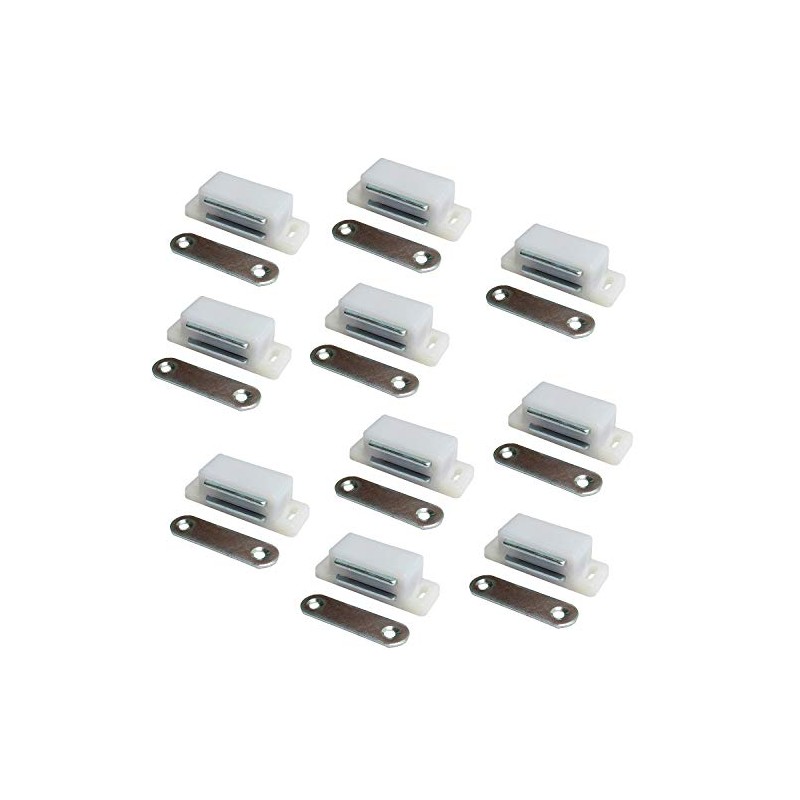 Rannb Magnetic Door Catch Latches for Cabinet Doors, Cupboards, Drawers