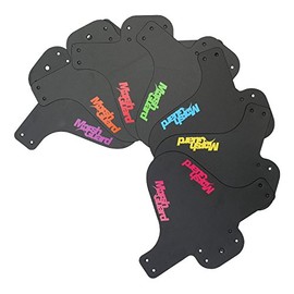 Marsh Guard Mud Fender Bicycle MTB Fork Mud Guard Black / Red