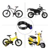 Amindz Cable locks, bicycle lock with key, spiral lock bicycle,