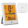 Timloon Digital Thermometer/Hygrometer/Outdoor Air Thermometer, Wireless Thermo-Hygrometer, Outdoor, High Precision,
