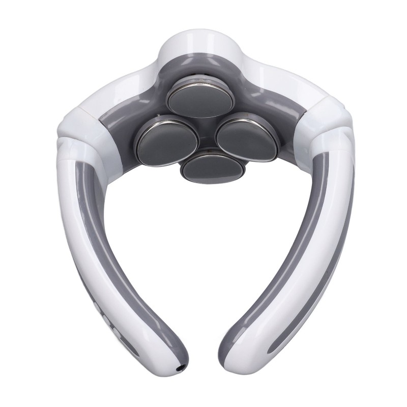 4 Heads Electric Pulse Neck Massager Intelligent 3D USB Charging