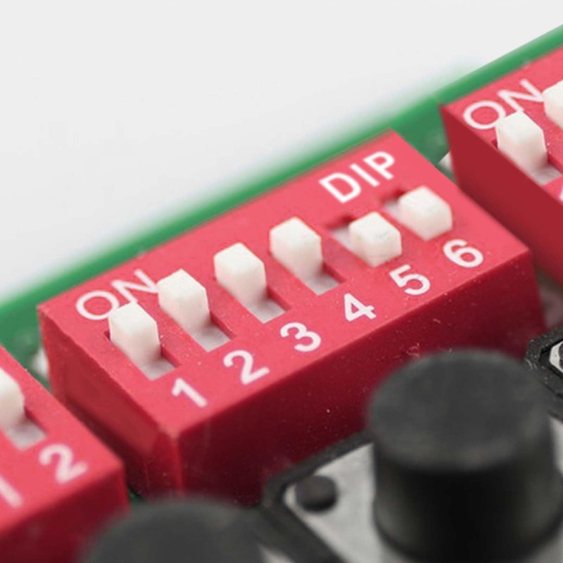 20pcs Double Row Dip Switch 6 Position Slide Type Switch