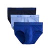 2(X)IST Men's Essential Cotton No Show Brief 3-Pack