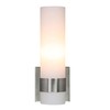 XiNBEi Lighting Wall Light ADA Wall Sconce with Opal Cylinder
