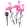 Solar Flamingo Garden Lights for Outdoor Pathway Decor – Waterproof