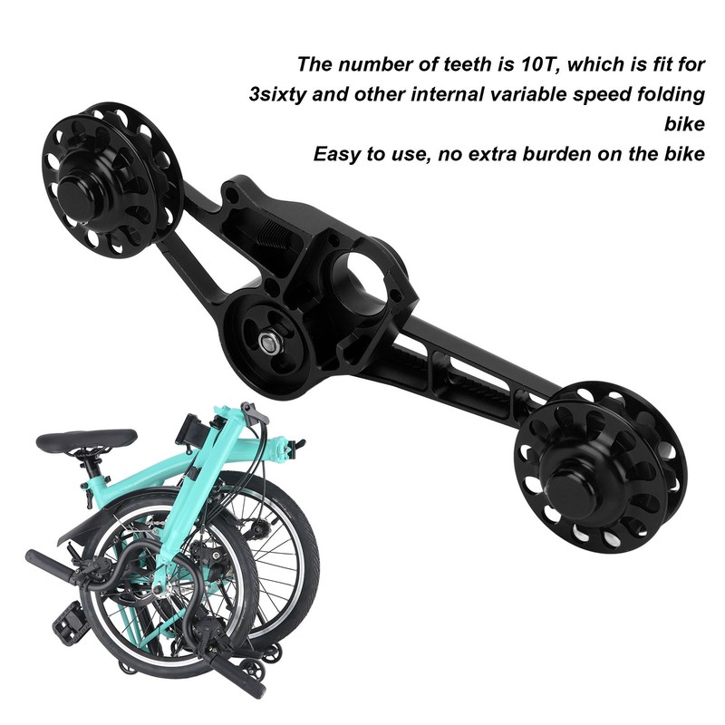 10T Folding Bike Chain Guide Tensioner Bicycle Rear Derailleur Chain