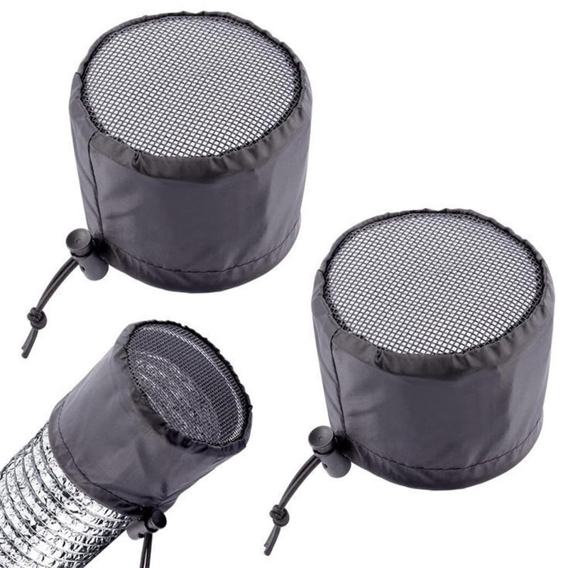 2 x 6 Inch Grow Tent Vent Cover Channel Filter
