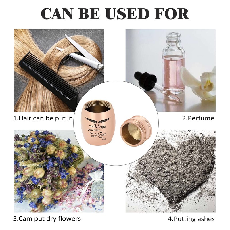 AIWENXI Small Keepsake Urn for Human & Pet Ashes -