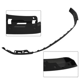waltyotur Black Front Bumper Fascia Center Air Deflector Replacement for Acadia 2020 2021 2022 2023 84885010