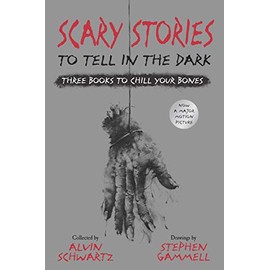 [Hardcover] [Alvin Schwartz] Scary Stories to Tell in The Dark: Three Books to Chill Your Bones: All 3 Scary Stories Books with The Original Art!
