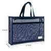 IPENNYE Tote Bag, Handbag, File Bag, A3 Size, Mesh, Large