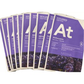 Missha Phyto-Chemical SKIN SUPPLYMENT SHEET MASK, Pack Of 5 Face Masks Sheets