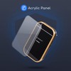 Aigostar doorbell, waterproof portable wireless bell set, doorbell kit, wireless