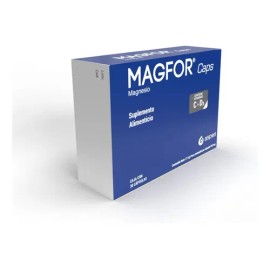 MAGFOR ÓXIDO DE MAGNESIO 500MG CAPS, CAJA CON 30 CAPS