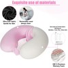 SAIREIDER Travel Neck Pillow 100% Pure Memory Foam Airplane Pillow
