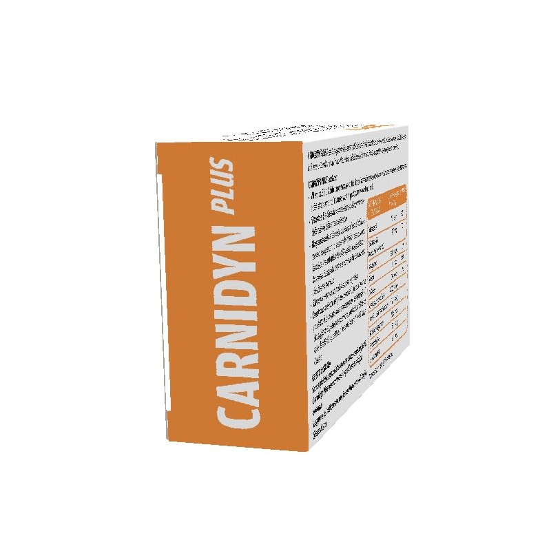 Carnidyn Plus Integratore Alimentare per Stanchezza Mentale e Fisica, 18