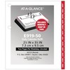 AT-A-GLANCE Daily Desk Calendar Refill, January 2019 - December 2019,