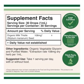 Gotas Cardo Mariano Detox Y Protege Hígado 30ml Americano