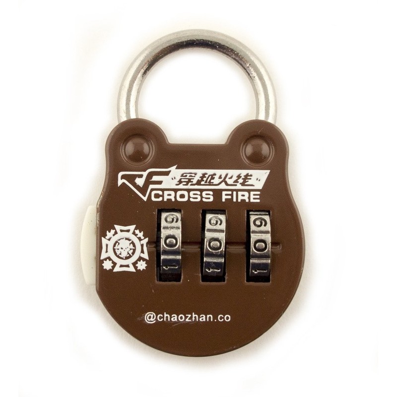 Manga Colourful 3 Digit Combination Padlock for Your School, Home,