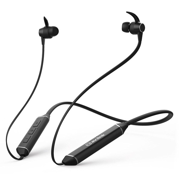 AV:Link Wireless Bluetooth V5 In-Ear Headphones with Splashproof design, Fastcharge