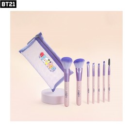 BT21 Minini Makeup Brush Set 9items