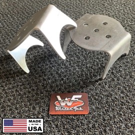 WinterFab Universal Rear Bag Over 3.5" Axle Lower Brackets - PAIR - MiniTruck Rat Rod